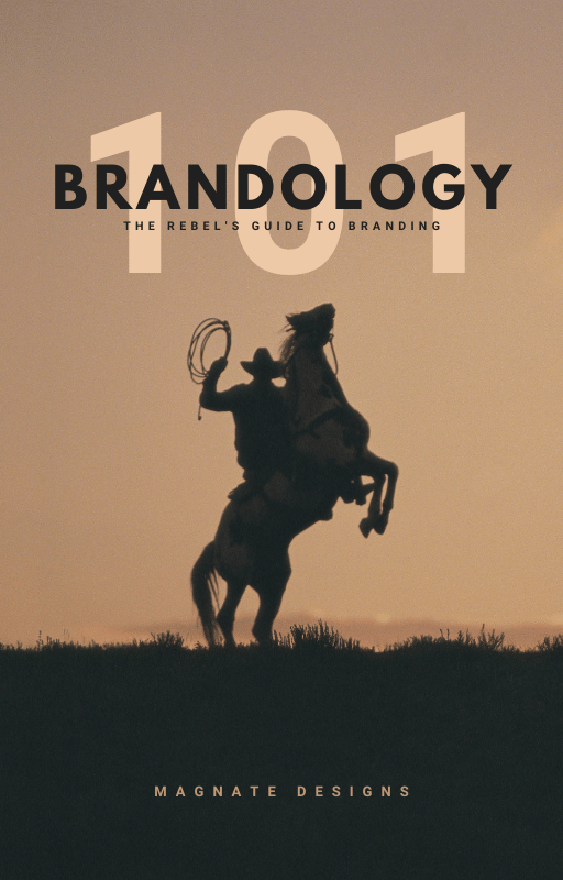 Brandology 101 book cover by Magnate Designs